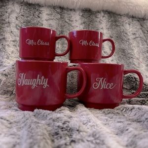 4-Set Holiday Mugs